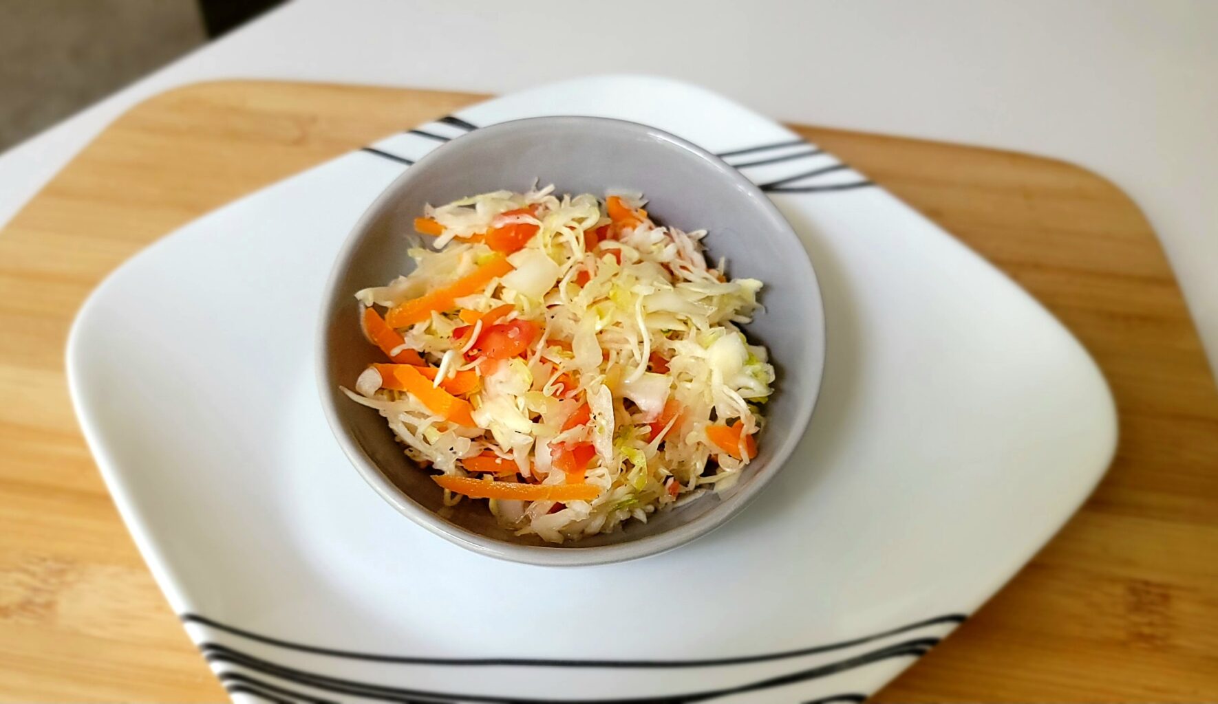 ensalada de repollo (pickled cabbage slaw) is a popular Nicaraguan side dish and condiment.