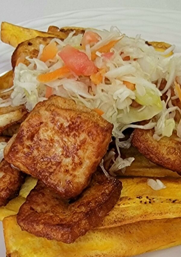 Nicaraguan Tajadas con Queso