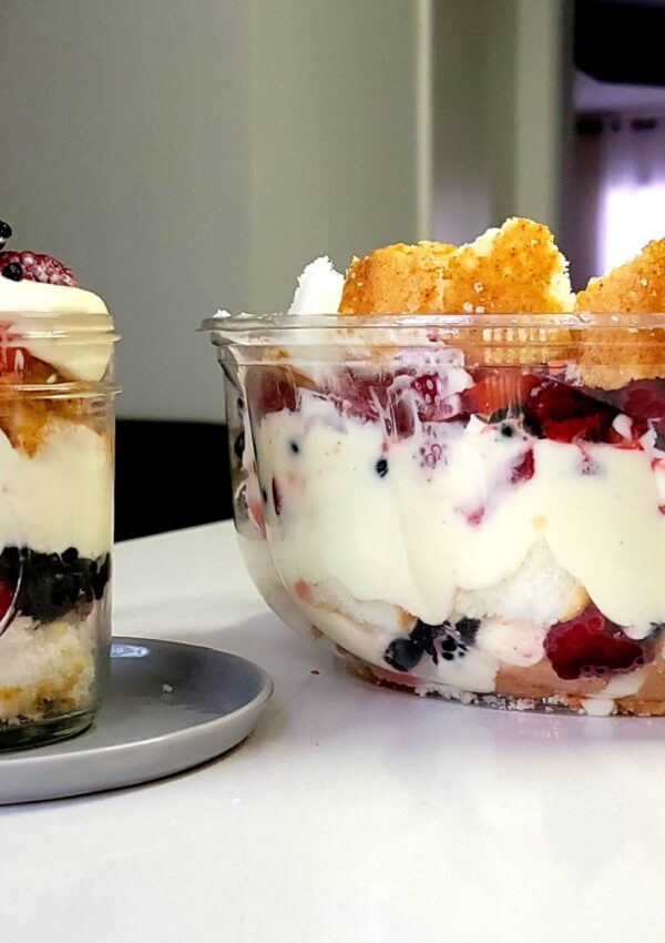 No Bake Berry Trifle