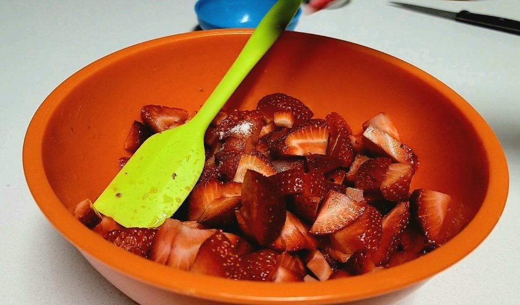 To elevate a no bake berry trifle, incorporate macerated strawberries. 