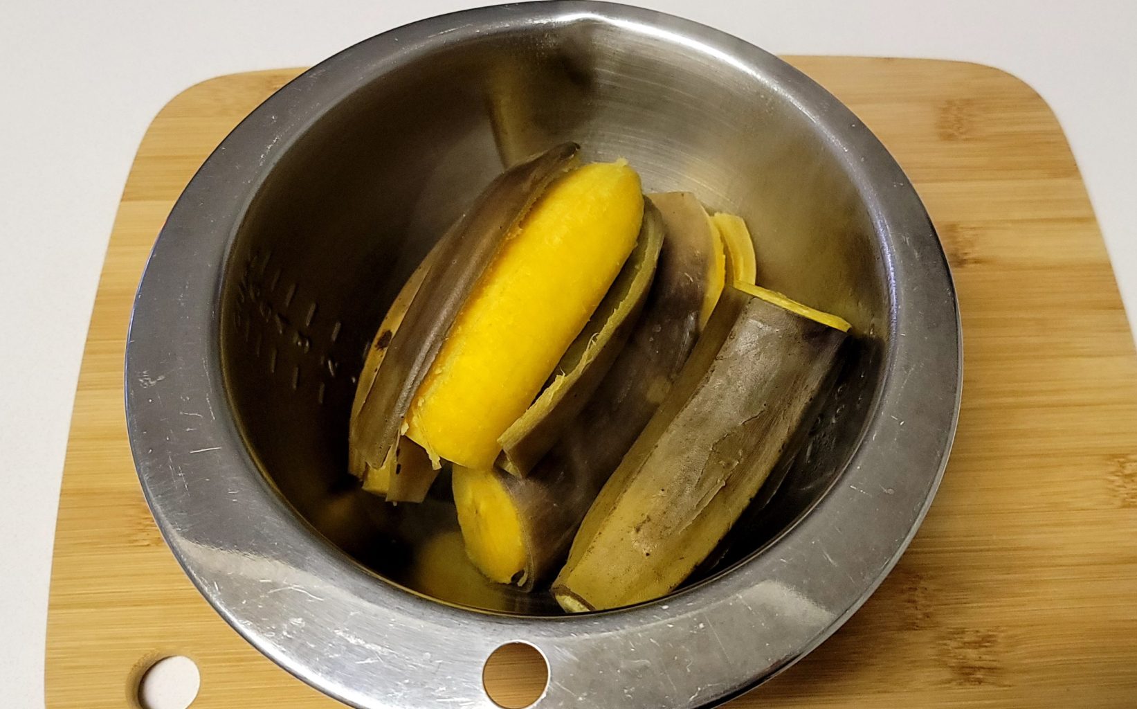 How to boil sweet plantains