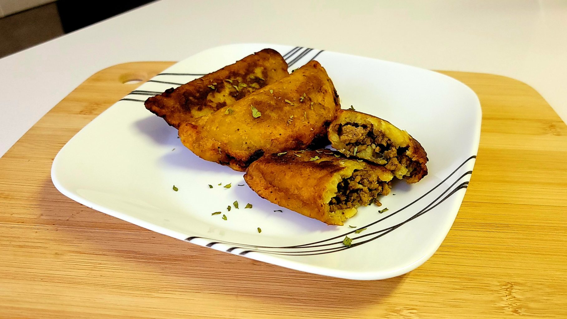 How to make sweet plantain empanadas