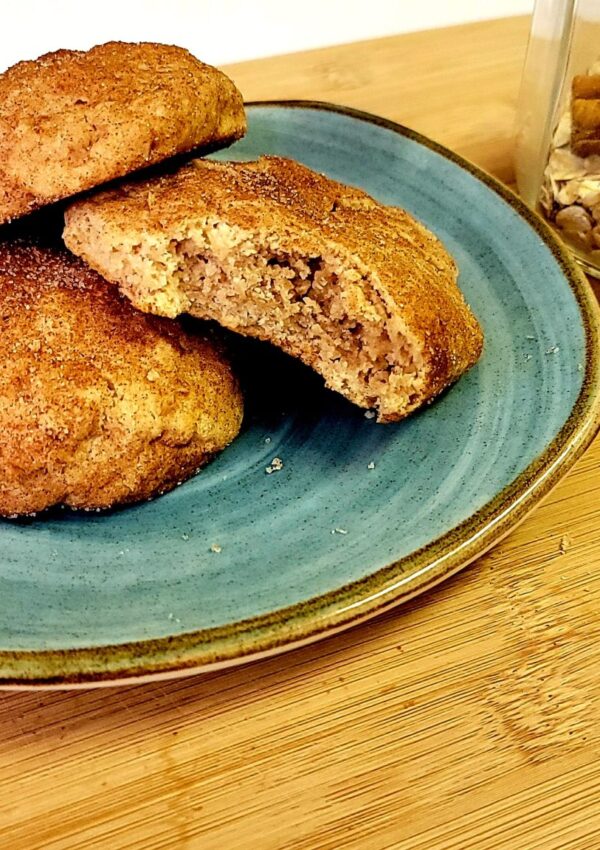 Oatmeal Snickerdoodle Cookies