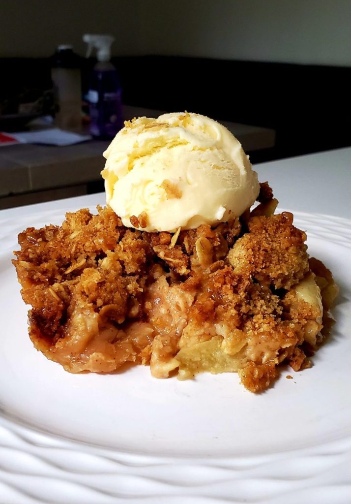 easy thanksgiving apple crisp recipe