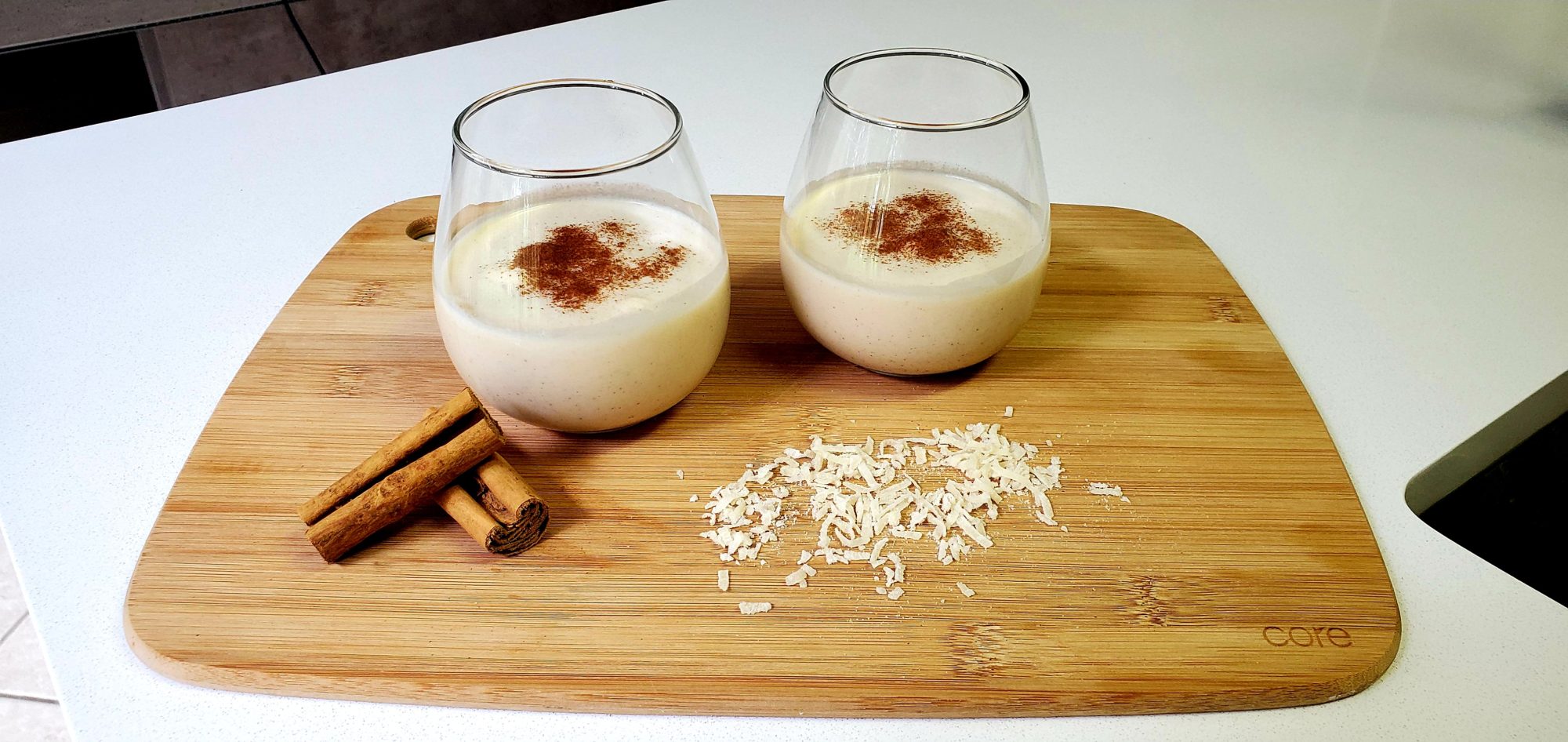 puerto rican coconut eggnog