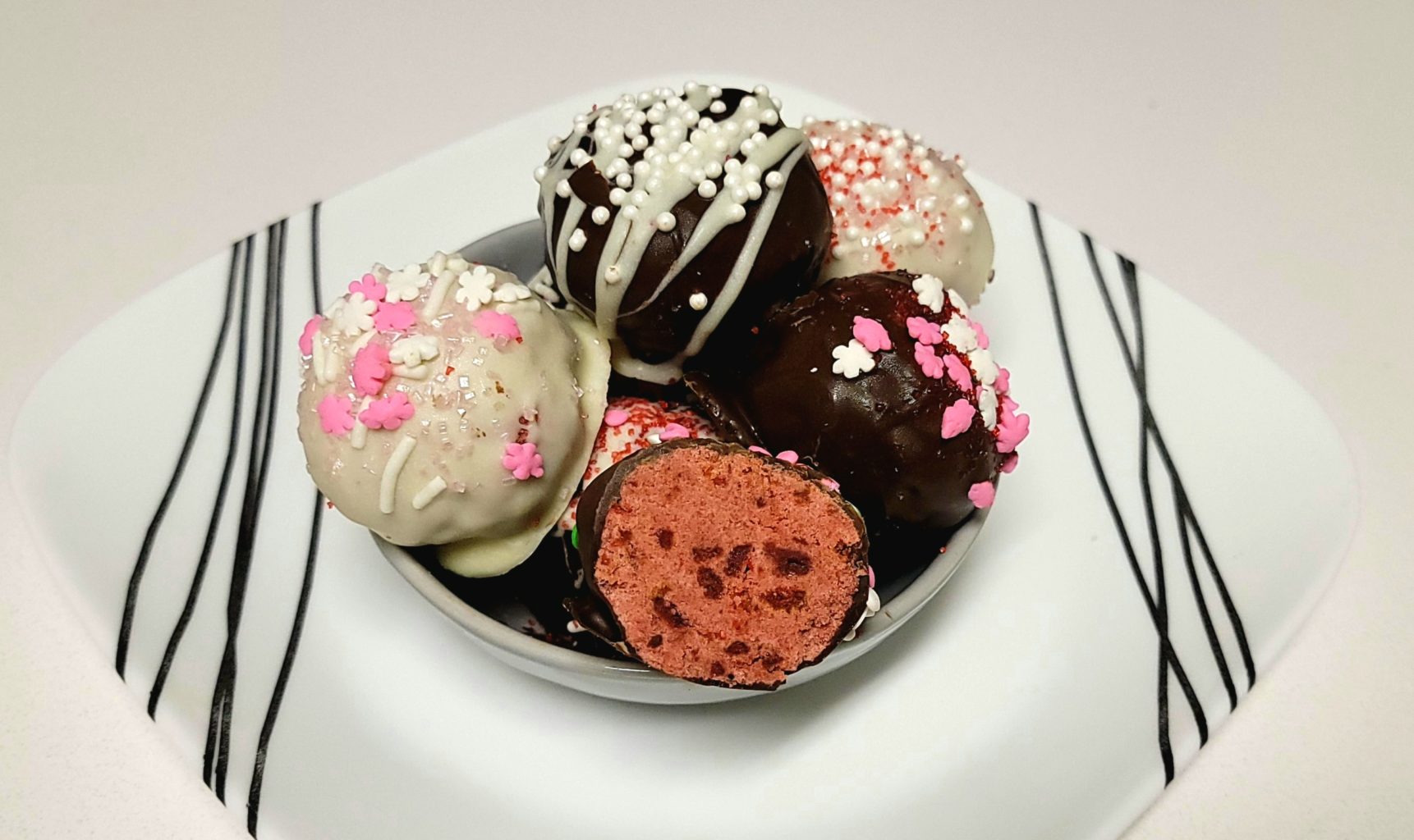 red velvet cake triffles