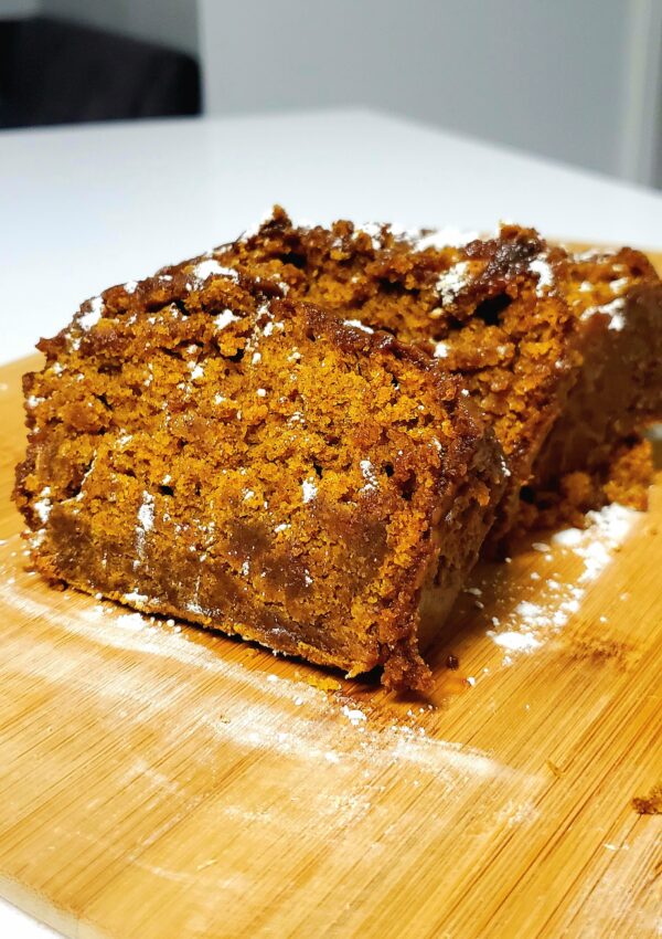 Pumpkin Bread with Maple Glaze